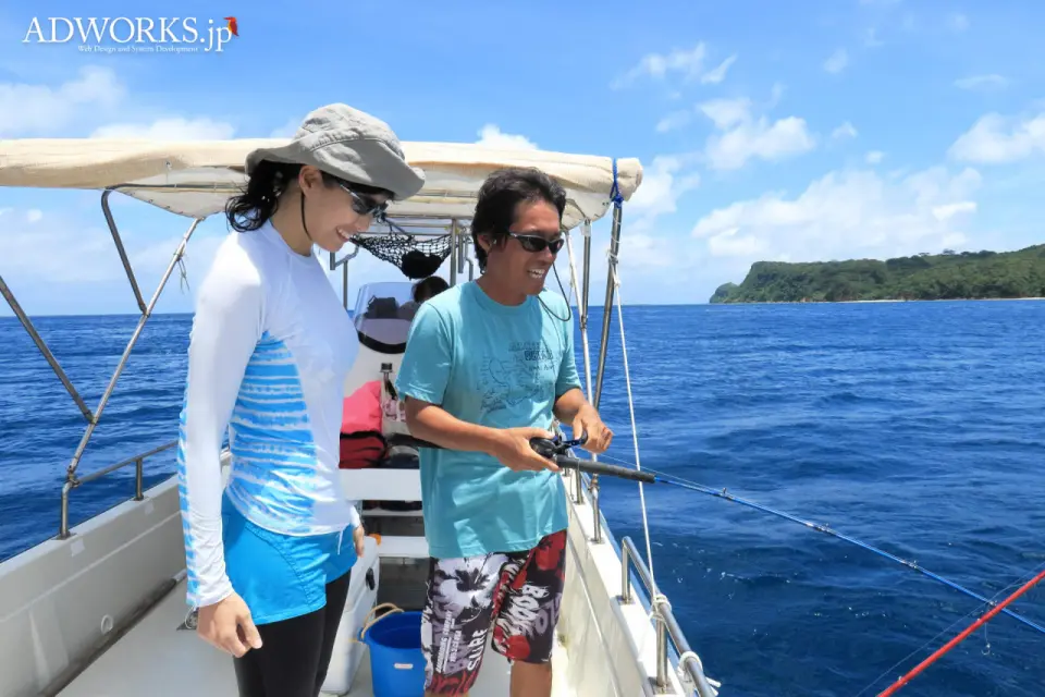 湾の奥へ移動して釣り